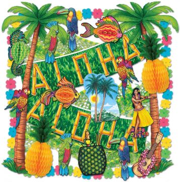 Decorating Kit: Luau Theme Decorating Kit